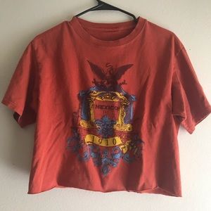 Vintage Mexico souvenir cut off tee